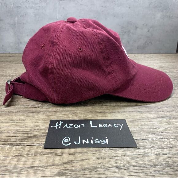 Mississippi State Bulldogs~Maroon/White~Adjustable Sizing Cap / Hat~Preowned - Picture 3 of 6